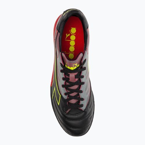 Férfi Diadora Brasil Elite Veloce R TFR futballcipő fekete és piros DD-101.179182-D0136-40