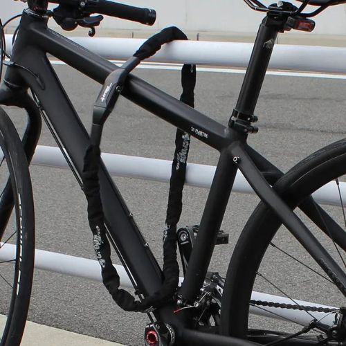 Crops kerékpárzár K4-66 fekete CP-K4-66-AL-01