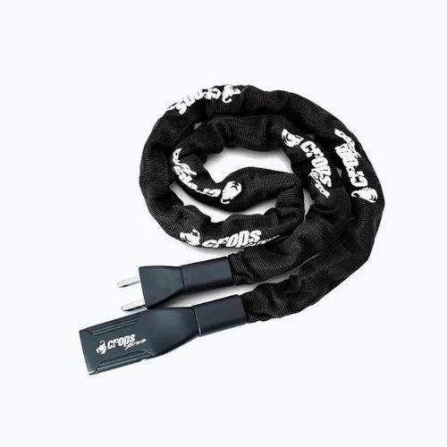 Crops kerékpárzár K4-66 fekete CP-K4-66-AL-01