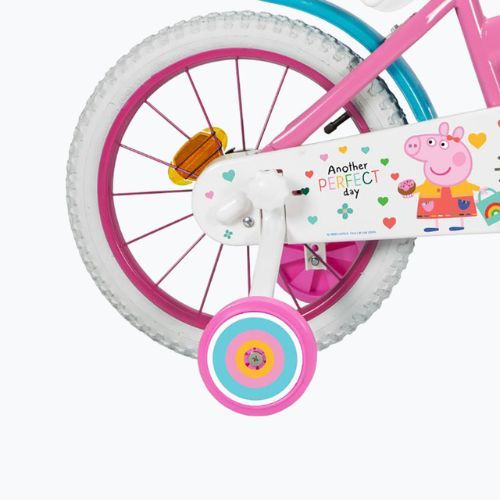 Toimsa 16" Peppa Pig gyermek kerékpár rózsaszín 1695