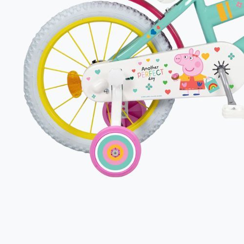 Toimsa gyermek kerékpár 16" Peppa Pig zöld 1698