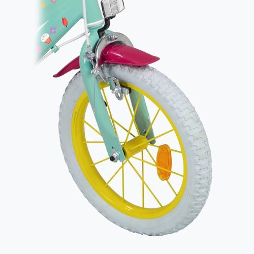 Toimsa gyermek kerékpár 14" Peppa Pig zöld 1498