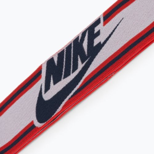 Férfi Nike elasztikus fejpánt fehér és piros N1003550-123