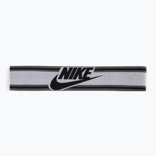 Férfi Nike elasztikus fejpánt fehér és szürke N1003550-147
