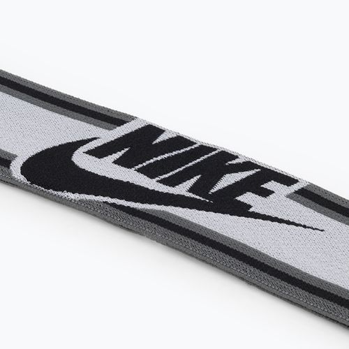 Férfi Nike elasztikus fejpánt fehér és szürke N1003550-147