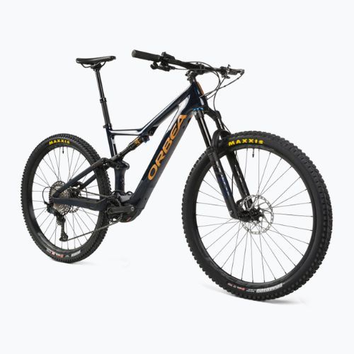 Orbea Rise M20 kék-arany elektromos kerékpár M36020YX