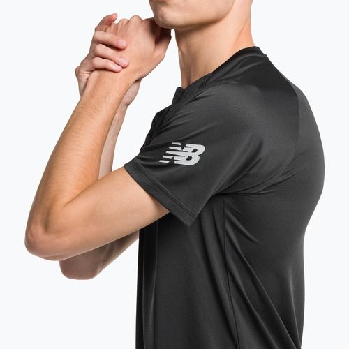 New Balance férfi Tenacity futball edzőpóló fekete MT23145PHM