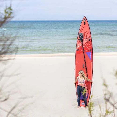 AQUASTIC Touring SUP deszka 12'6" piros AQS-SUP004