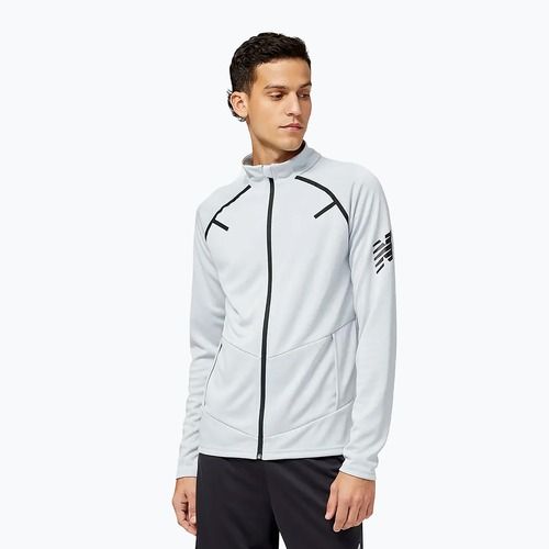 Férfi New Balance Tenacity futball edzés tréning pulóver fehér MJ23090LAN