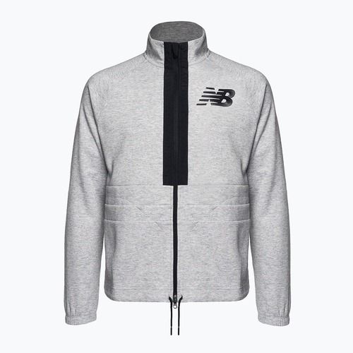 New Balance Uni-Ssentials Moments szürke edződzseki UJ31053SXY