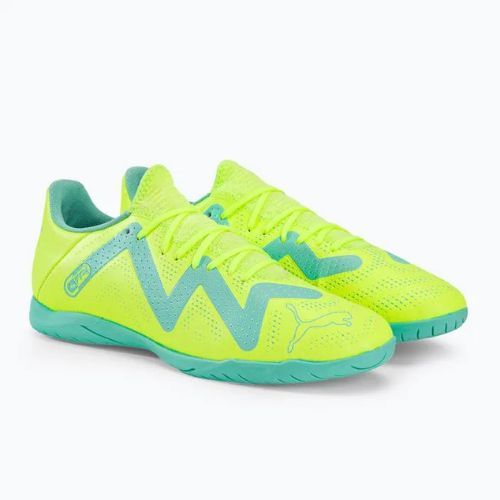 PUMA Future Play IT férfi futballcipő zöld 107193 03