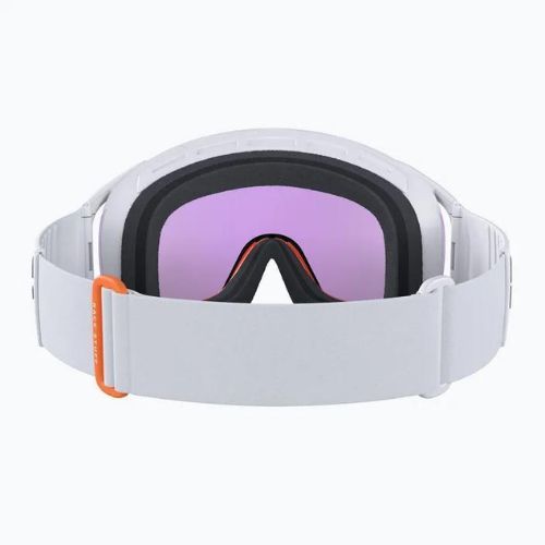 Síszemüveg POC Zonula Race hydrogen white/zink orange/partly blue