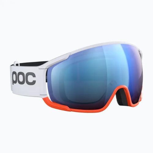 Síszemüveg POC Zonula Race hydrogen white/zink orange/partly blue