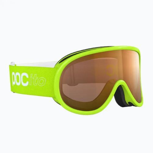 Gyermek síszemüveg POC POCito Retina fluorescent yellow/green