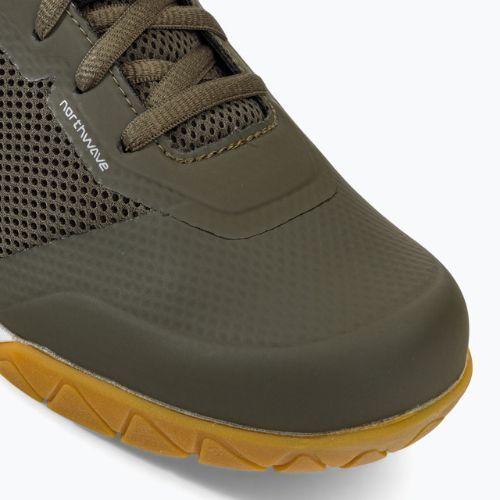 Northwave férfi platform kerékpáros cipő Multicross zöld 80223014