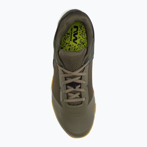 Northwave férfi platform kerékpáros cipő Multicross zöld 80223014