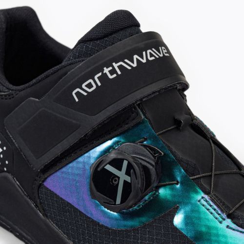 Férfi MTB kerékpáros cipő Northwave Overland Plus fekete 80223030