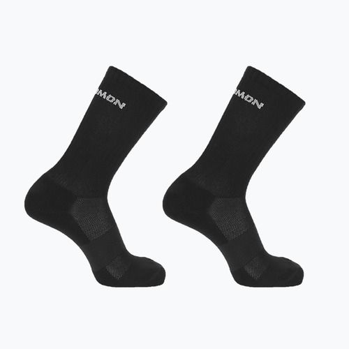 Salomon Evasion Crew 2 pár trekking zokni fekete/fekete