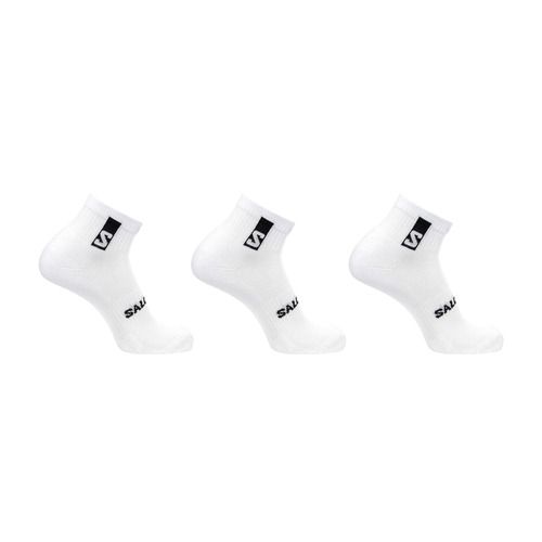 Salomon Everyday Ankle trekking zokni 3 pár fehér/fehér/fehér/fehér