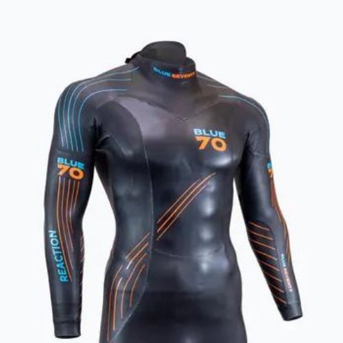 Férfi triatlonos búvárruha BlueSeventy Reaction 2022 BL256 fekete