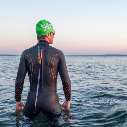 Férfi triatlonos búvárruha BlueSeventy Reaction 2022 BL256 fekete