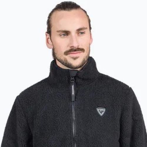 Férfi Rossignol Fleece Sweatshirt fekete