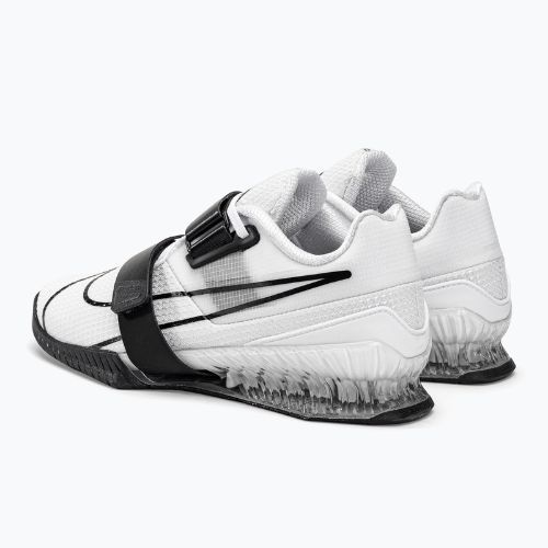 Nike Romaleos 4 fehér/fekete súlyemelő cipő