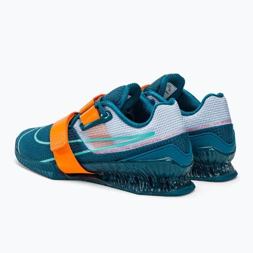 Nike Romaleos 4 kék/narancs súlyemelő cipő