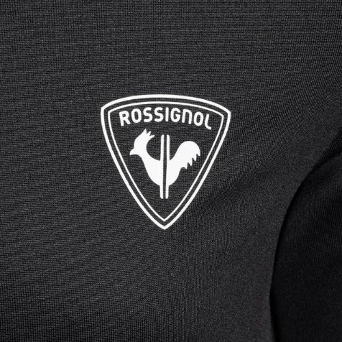 Rossignol Boy 1/2 Zip Warm Stretch gyerek sífelső fekete