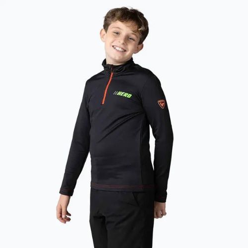 Rossignol Hero Warm Stretch gyermek sífelső fekete