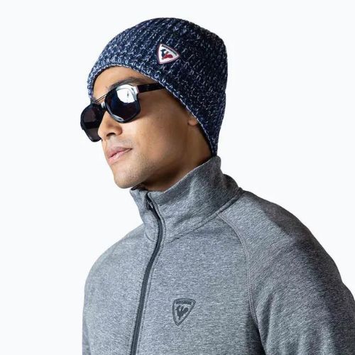 Férfi Rossignol Classique Clim sí pulóver szürke színben