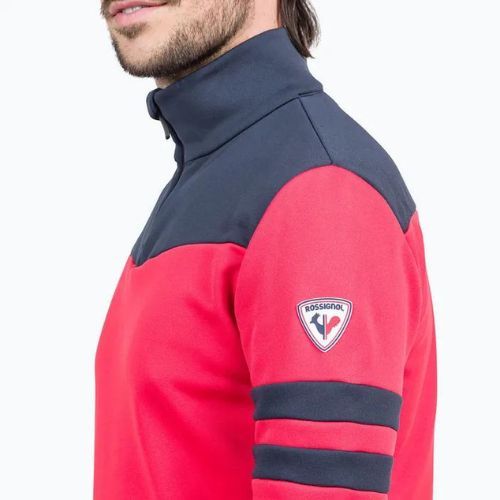 Rossignol Resort 1/2 Zip sportpóló piros