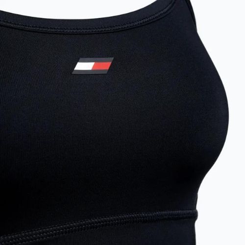 Tommy Hilfiger Essentials Low Int kék fitness melltartó