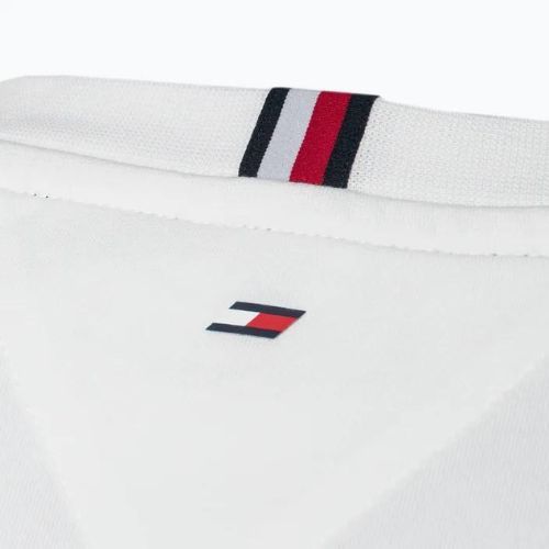 Férfi Tommy Hilfiger Colorblocked Mix Media S/S tréning póló fehér