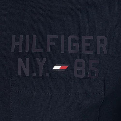 Férfi Tommy Hilfiger grafikus póló kék