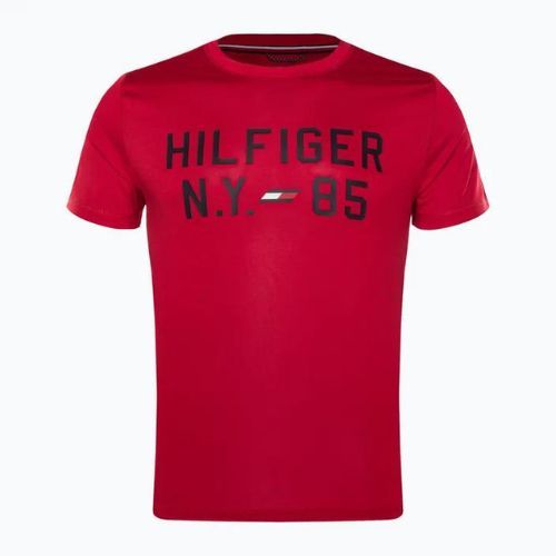 Férfi Tommy Hilfiger grafikus tréning póló piros