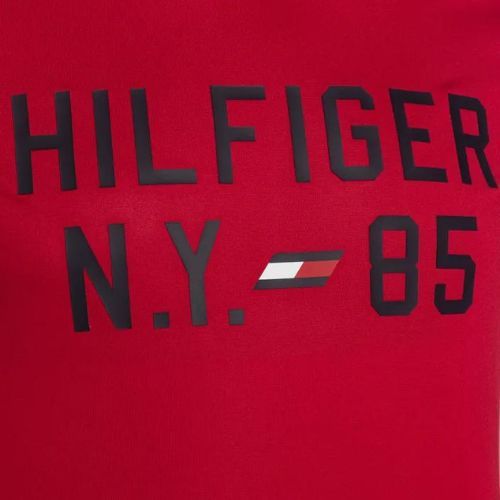 Férfi Tommy Hilfiger grafikus tréning póló piros