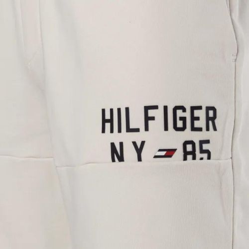 Férfi Tommy Hilfiger grafikus melegítőnadrág bézs