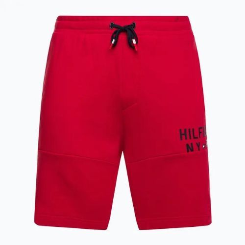 Férfi Tommy Hilfiger Graphic Sweatshort piros