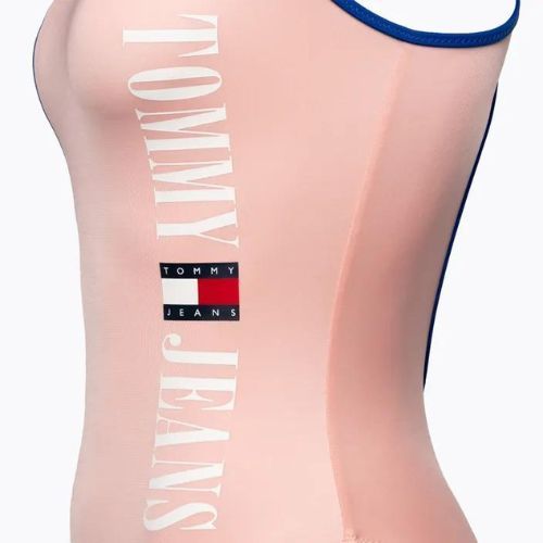 Tommy Hilfiger női egyrészes fürdőruha One Piece Runway pink