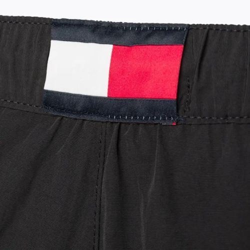 Férfi Tommy Hilfiger Medium húzózsinóros úszónadrág fekete