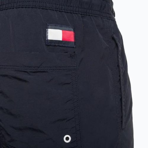 Férfi Tommy Hilfiger Sf Medium zsinóros úszónadrág kék