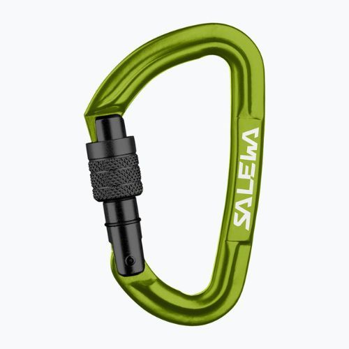 Salewa Hot G3 csavaros fluo zöld karabiner