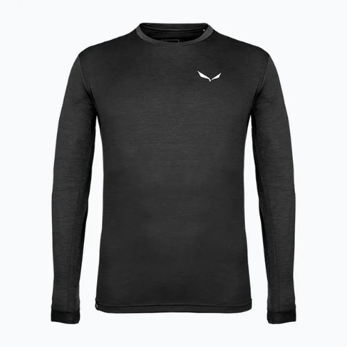 Férfi trekking póló Salewa Puez Melange Dry black out melange