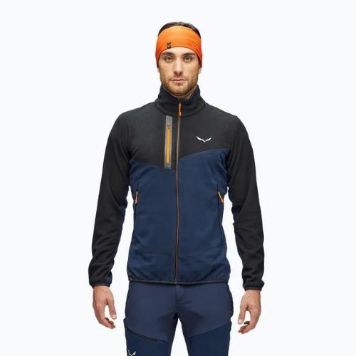 Férfi Salewa Paganella EN fleece melegítőfelső navy blézer