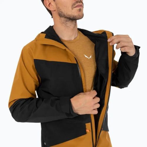 Salewa Puez GTX 2L férfi esőkabát aranybarna