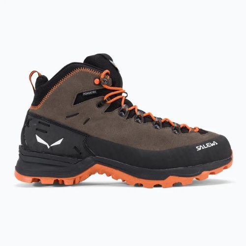 Salewa férfi Alp Mate Winter Mid WP bungee cord/fekete trekking bakancsok