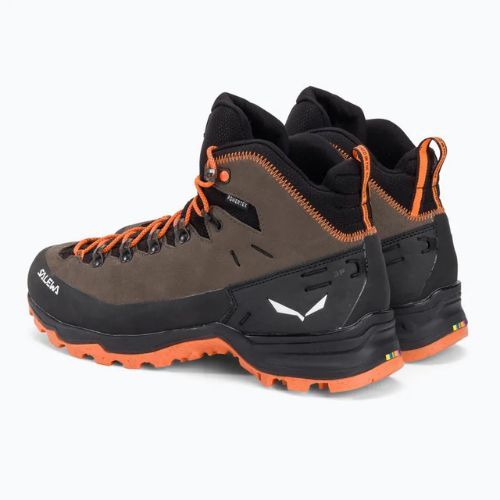 Salewa férfi Alp Mate Winter Mid WP bungee cord/fekete trekking bakancsok