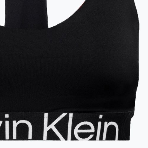 Calvin Klein Medium Support BAE fekete szépség fitness melltartó