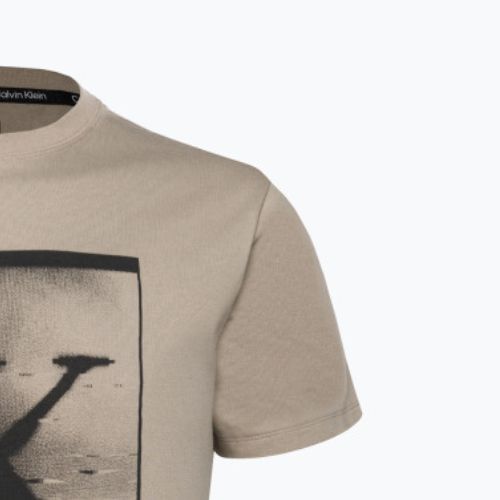 Férfi Calvin Klein téli lenvászon póló